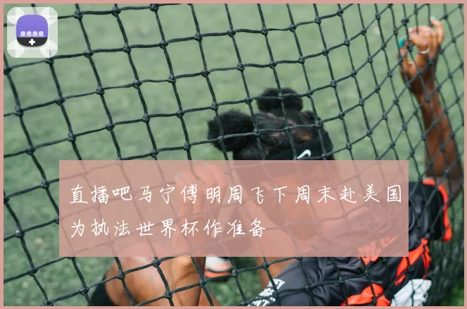直播吧马宁傅明周飞下周末赴美国为执法世界杯作准备